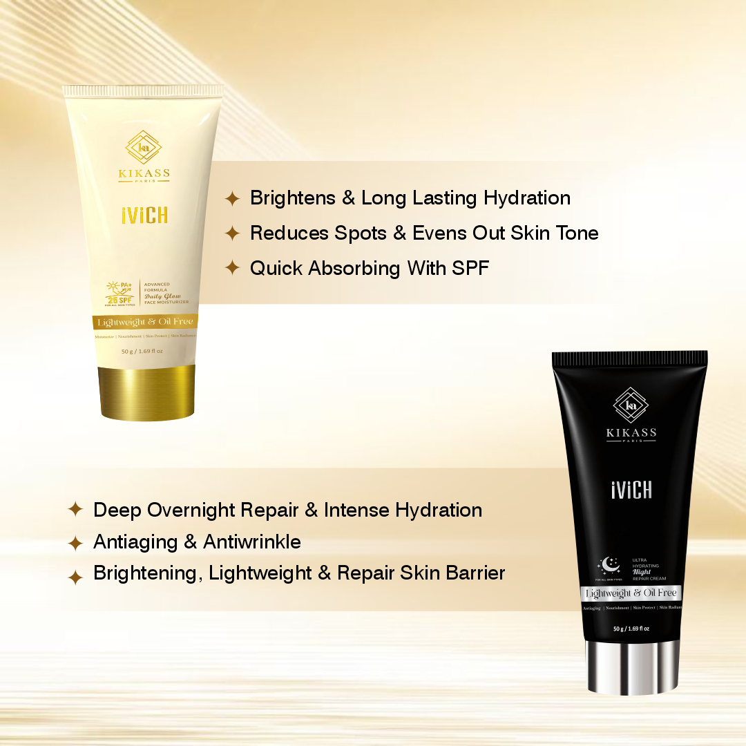 KIKASS iViCH Combo I | Day & Night Skincare Ritual